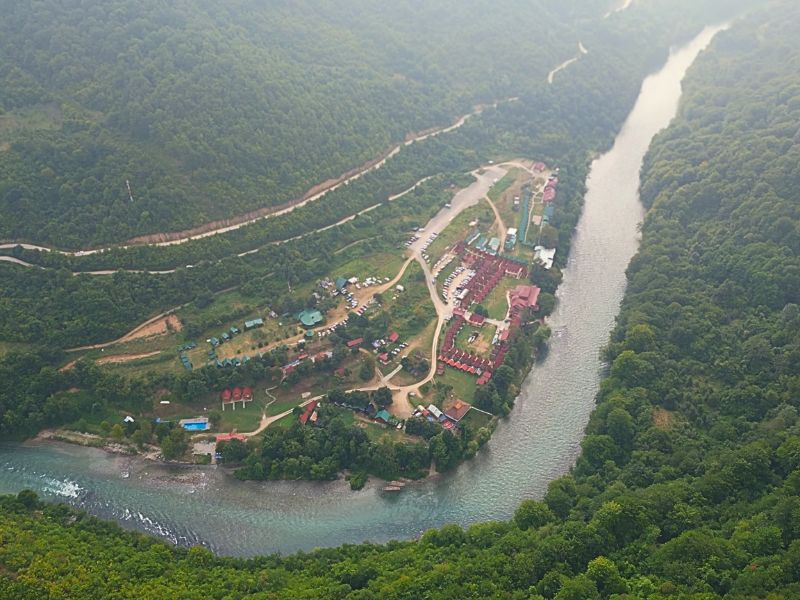 Reka Tara iz ptičije perspektive